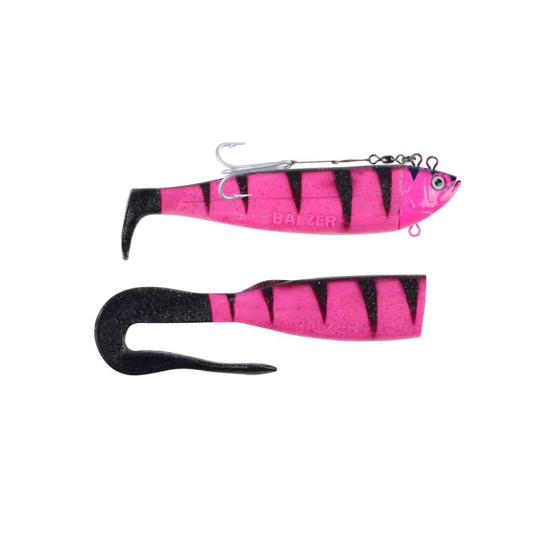 Bild von BALZER Adrenalin Arctic Shad 18cm 20cm 200g Pink/Schwarz Fireshark...