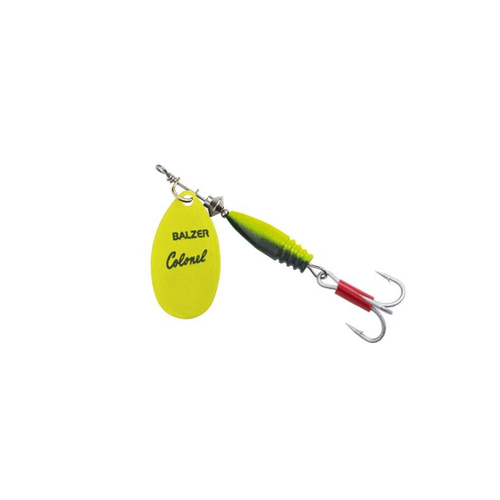 Bild von Balzer Colonel Classic Fluo Gelb 10g – Hochwertiger Spinner für Angler