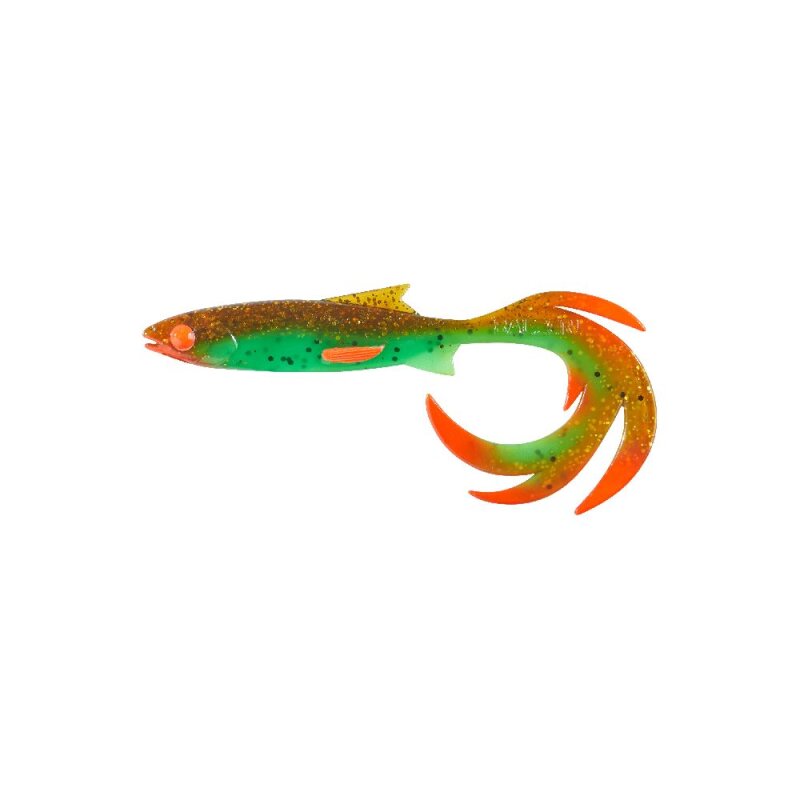 Bild von BALZER Shirasu Reptile Shad UV Booster 24cm 50g Motoroil-Chartreuse...