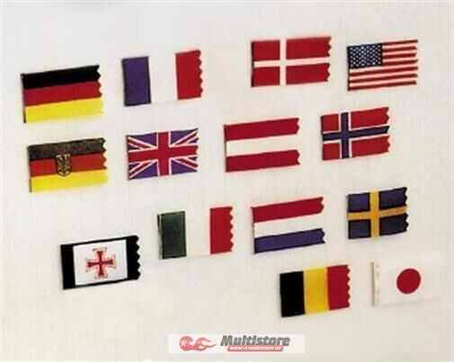Bild von Krick ROMARIN Flaggensatz Großbritannien 25x40 mm/15x25 mm / ro1363