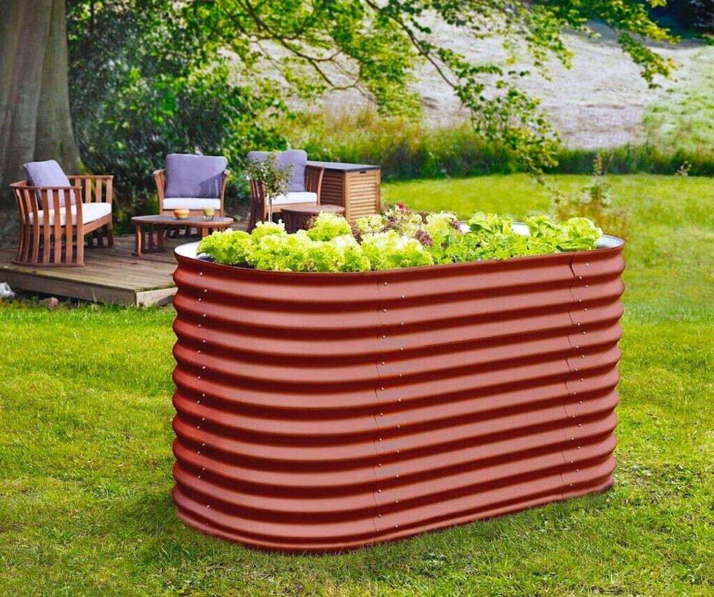 Bild von Vitavia Hochbeet 'Vita 858 Basic' 82 x 86 x 162 cm rubin