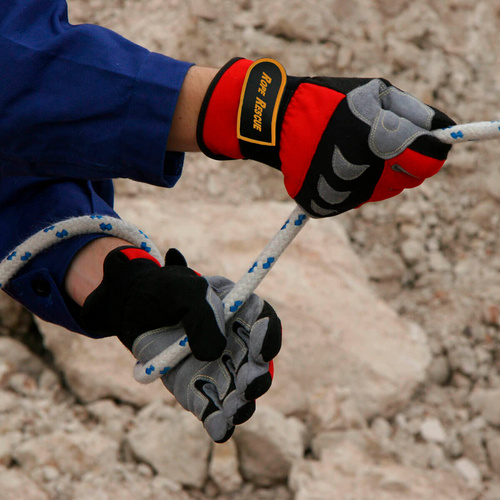 Bild von Rope Rescue 1977-10 Clarino®-Kunstleder Montagehandschuh Größe (Handschuhe): 10, xl en 388 - Ferdyf.