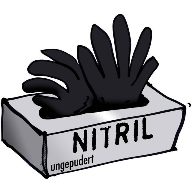 Bild von Leipold + Döhle Einweghandschuhe L+D 14680 100 St. Nitril Einweghandschuh Größe (Handschuhe): 7, S