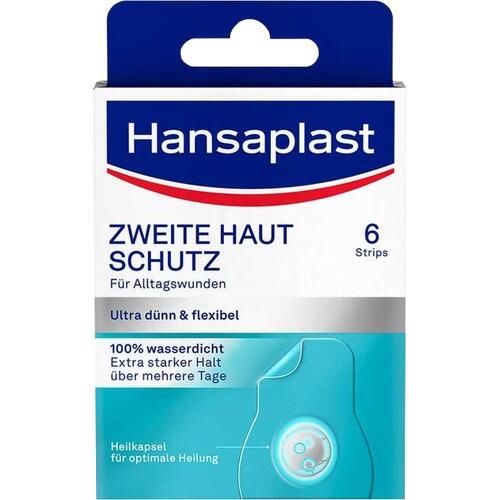 Bild von Hansaplast Zweite Haut Schutz Pflaster 6 Stück - Bei Wunden
