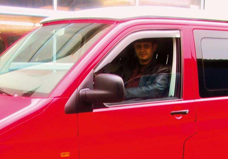 Bild von Windabweiser Regenabweiser für VW T3