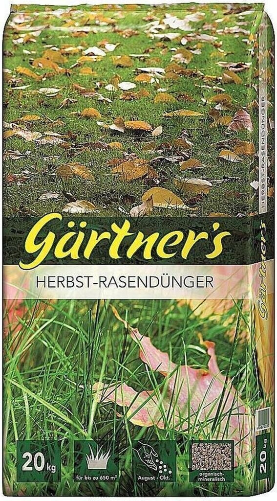 Bild von Gärtner`s Herbst-Rasendünger 20kg Gärtners