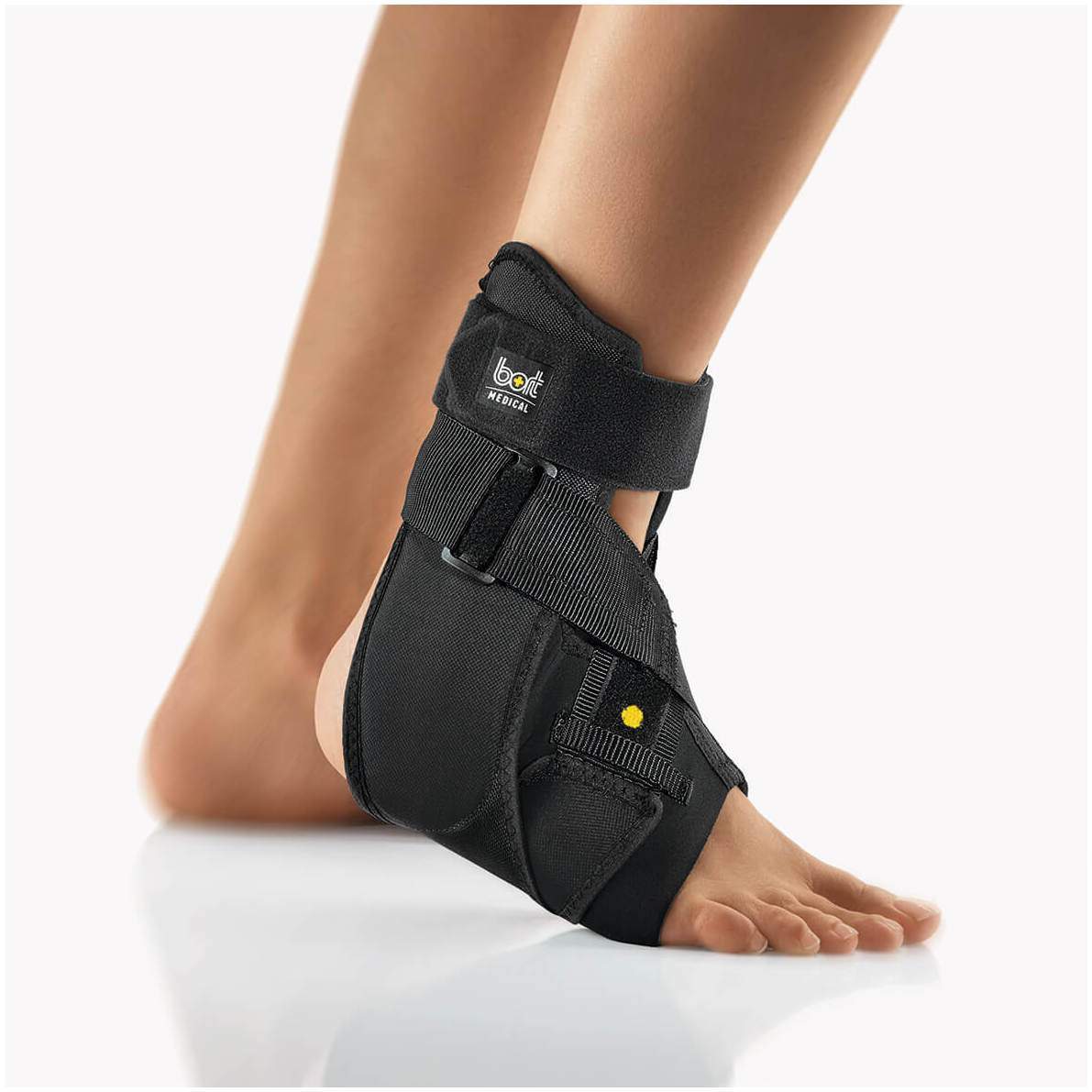 Bild von Bort Talofx Bandage Medium Links Schwarz - Sprunggelenkbandage