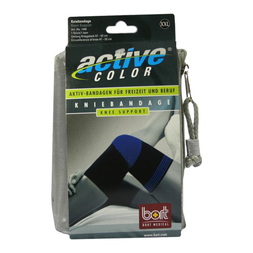 Bild von BORT ActiveColor Kniebandage XXL schwarz