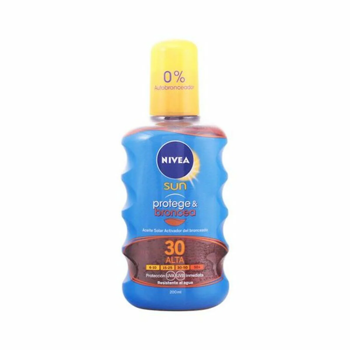 Bild von NIVEA, Sonnencreme, 4005900131256 Spf30 Bräunungspray, 1er Pack (1 x 0.2 kg) (Sonnenöl, SPF 30, 200 ml)