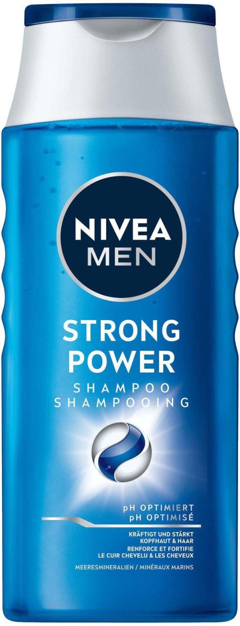 Bild von Nivea Haargel Strong Power Shampoo, kräftigendes Haarshampoo