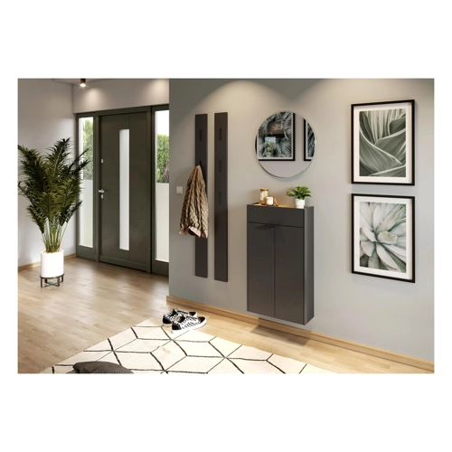 Bild von Mehrzweckschrank »Ameca« breit, graphit