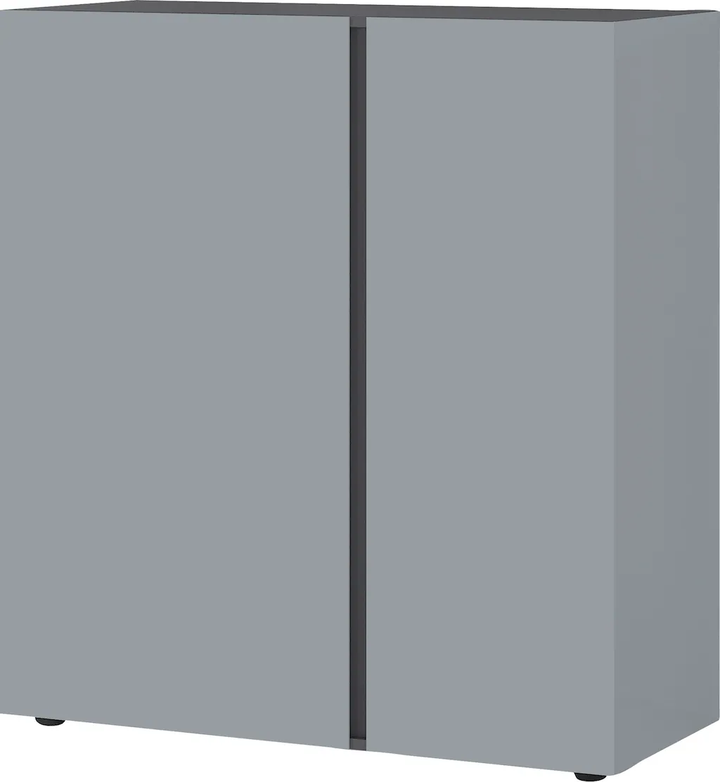 Bild von uno Sideboard  Gaio ¦ grau ¦ Maße (cm): B: 94 H: 103 T: 43 Kommoden & Sideboards > Sideboards - Höffner