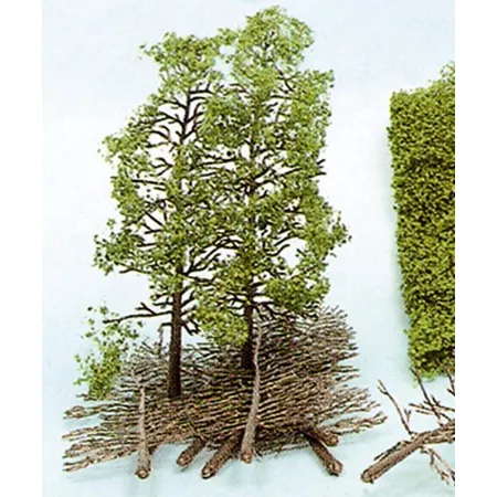 Bild von HEKI 1533 Baum-Set mit Flor, 10-teilig, Höhe: 18 cm, Mehrfarbig