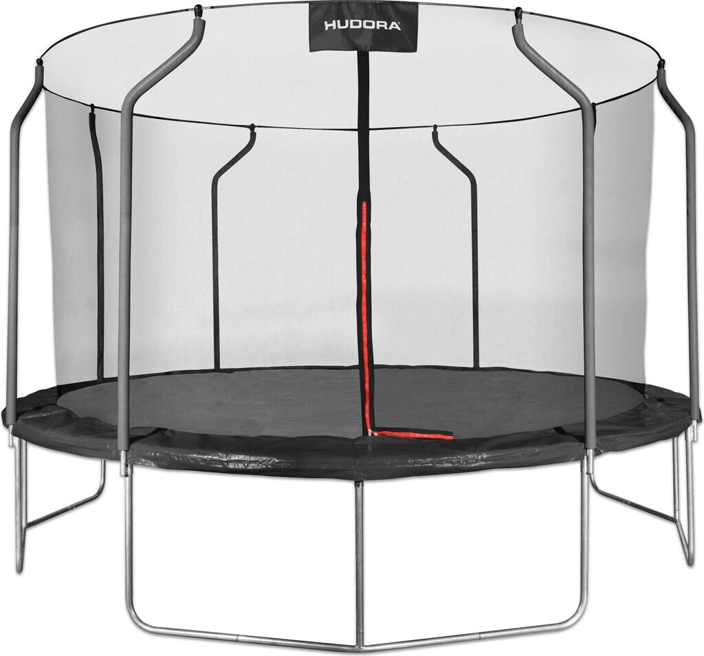 Bild von HUDORA Trampolin First in versch. Größen - Trampolin Outdoor mit UV-Stabiler Randabdeckung & Sicherheitsnetz - Gartentrampolin für Kinder & Erwachsene - hochwertiges Kindertrampolin