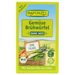 Bild von Rapunzel Gemüse-Brühwürfel, ohne Hefe, 80 gr Packu