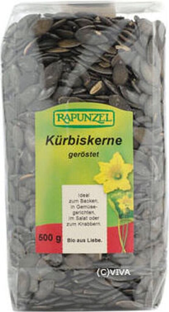 Bild von Rapunzel Kürbiskerne geröstet, 1er Pack (1 x 500 g) - Bio