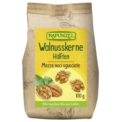 Bild von Rapunzel Walnusskerne halbe, 2er Pack (2 x 100 g) - Bio