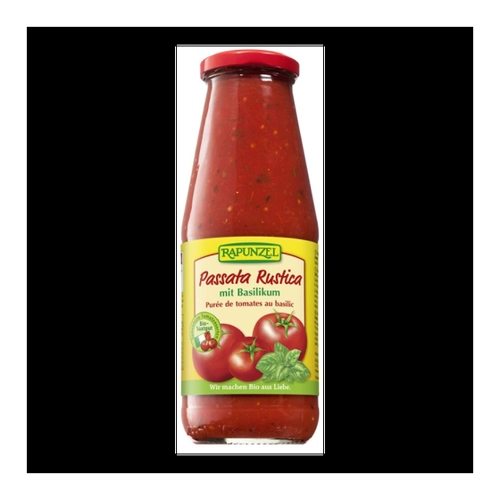 Bild von Passata Rustica mit Basilikum