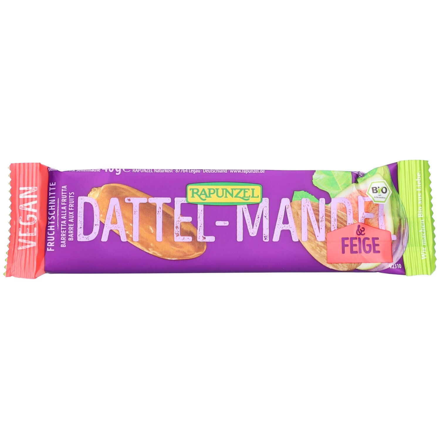 Bild von RAPUNZEL Fruchtschnitte mit Dattel und Mandel "Leckerli", 40 g