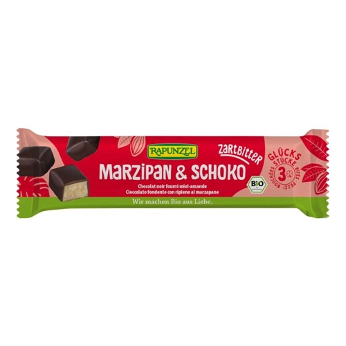 Bild von Rapunzel Marzipan & Schoko Zartbitter (Marzipan-Ha