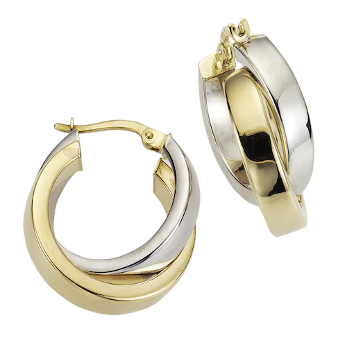 Bild von Celesta Gold Damen Ohrring 333/- Gold 2,4cm Glänzend gelb 324310080-4
