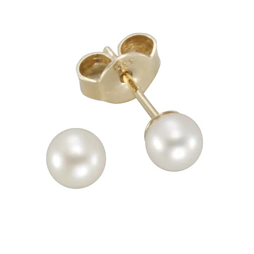 Bild von Vivance Paar Ohrstecker »585 Gold Perlen 3,5-4mm«