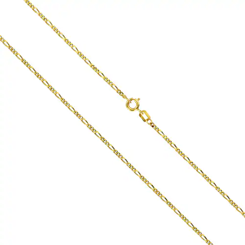 Bild von Vivance Collierkettchen »333 Gold Figarokette«