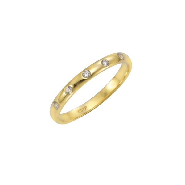 Bild von Fascination by Ellen K. Fingerring »375 Gold mit 5x Zirkonia weiß«