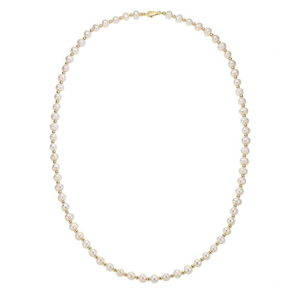 Bild von Fascination by Ellen K. Damen Halskette 585/- Gold 45cm Glänzend gelb 360350046-1-45