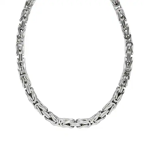 Bild von Zeeme Collierkettchen »Silber 925 poliert Königskette 6mm breit«