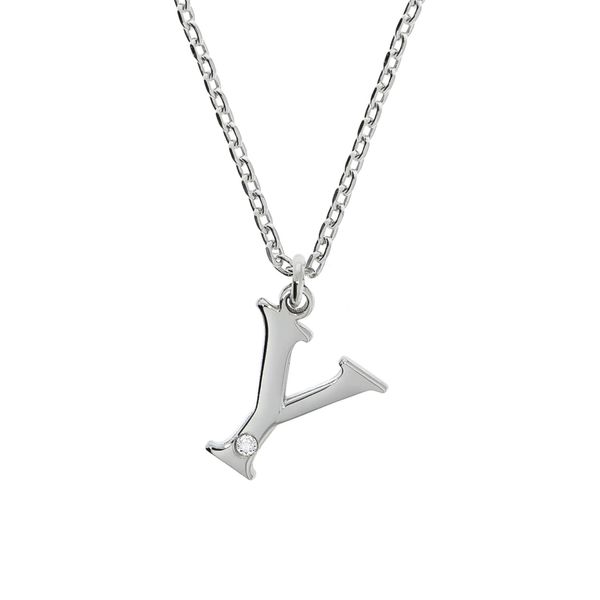 Bild von Diamonds by Ellen K. Damen Halskette 925/- Sterling Silber 45+3cm Glänzend Diamant weiß 0,008ct. 301250161Y