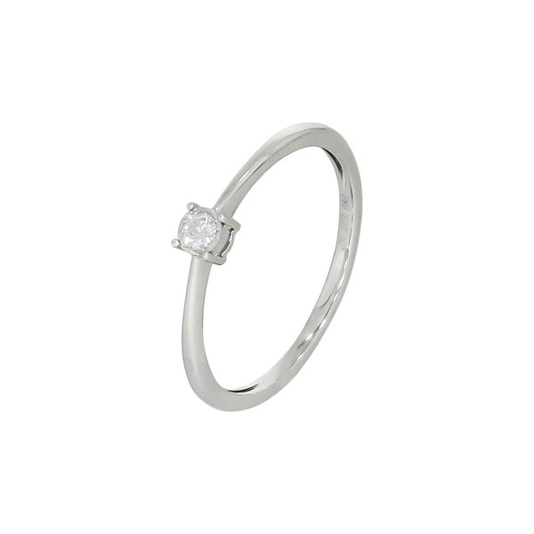 Bild von Diamonds by Ellen K. Fingerring »585/- Weißgold Brillant 0,066ct.«