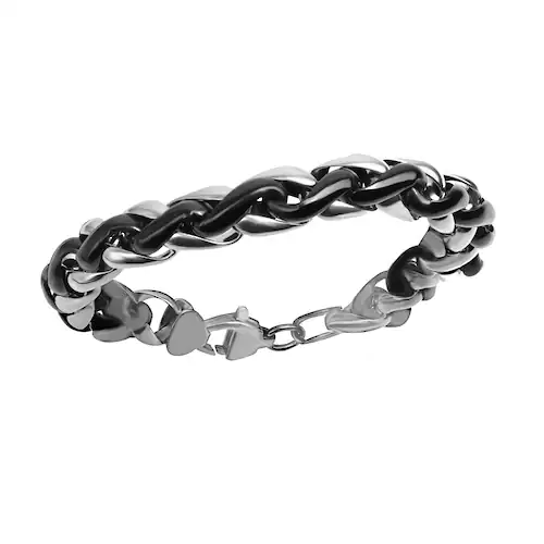Bild von Vivance Armband »Edelstahl geschwärzt«