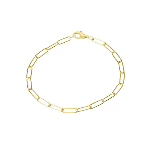 Bild von Vivance Armband »925/- Sterlingsilber Gliederarmband glanz weiß 21 cm«