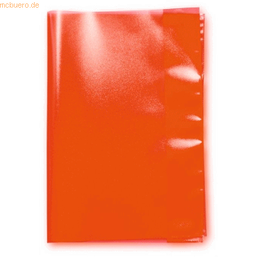 Bild von 25 x Landre Heftschoner A4 transparent rot