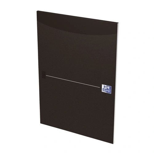 Bild von Office Briefblock - A4, liniert, schwarz, kopfgeleimt