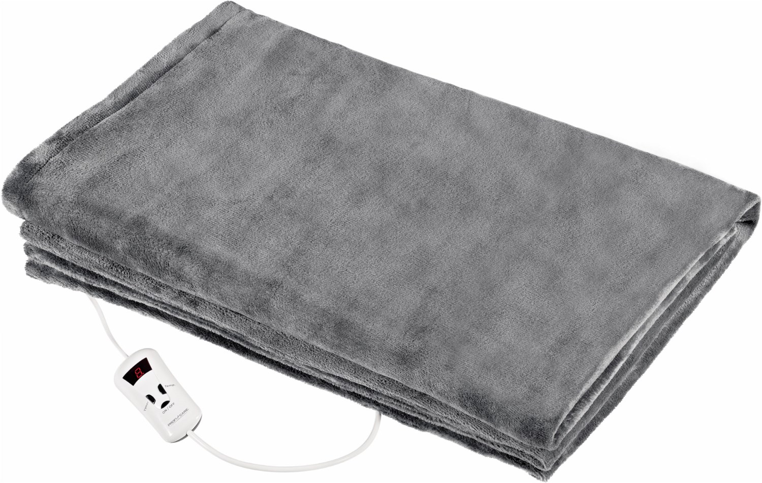 Bild von ProfiCare PC-WZD 3061 Grau | elektrische Heizdecke | 180 Watt | einstellbarer Timer 1 bis 9 Stunden | maschinenwaschbar bis 40?C | 130 x 180 cm