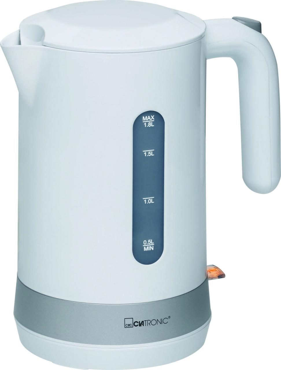Bild von Clatronic WK 3452 - Wasserkocher - 1,8 Liter - 2200 W - weiß (263217)