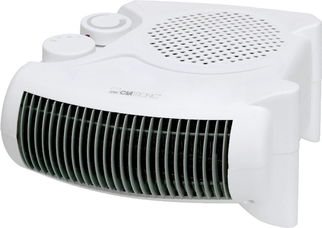 Bild von Clatronic® mobiler & kompakter Heizlüfter | Heizlüfter 2000W & 1000W | Heizkörper mit Ventilatorfunktion | Heizlüfter klein mit Überhitzungsschutz | 2 Aufstellmöglichkeiten | HL 3379