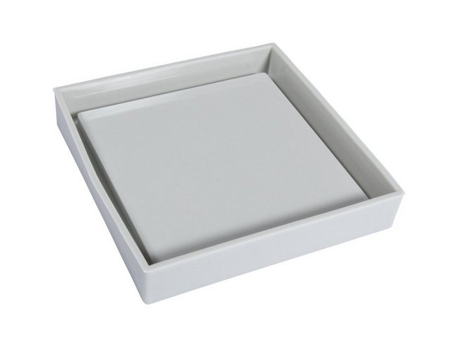 Bild von Rayher Modellierwerkzeug Silikon Gießform Untersetzer Quadrat, 10,5 cm x 10,5 cm Füllmenge 100ml