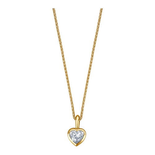 Bild von VANDENBERG Damen Kette mit Anhänger aus 585er Gelbgold – Funkelnder Blickfang für jede Gelegenheit