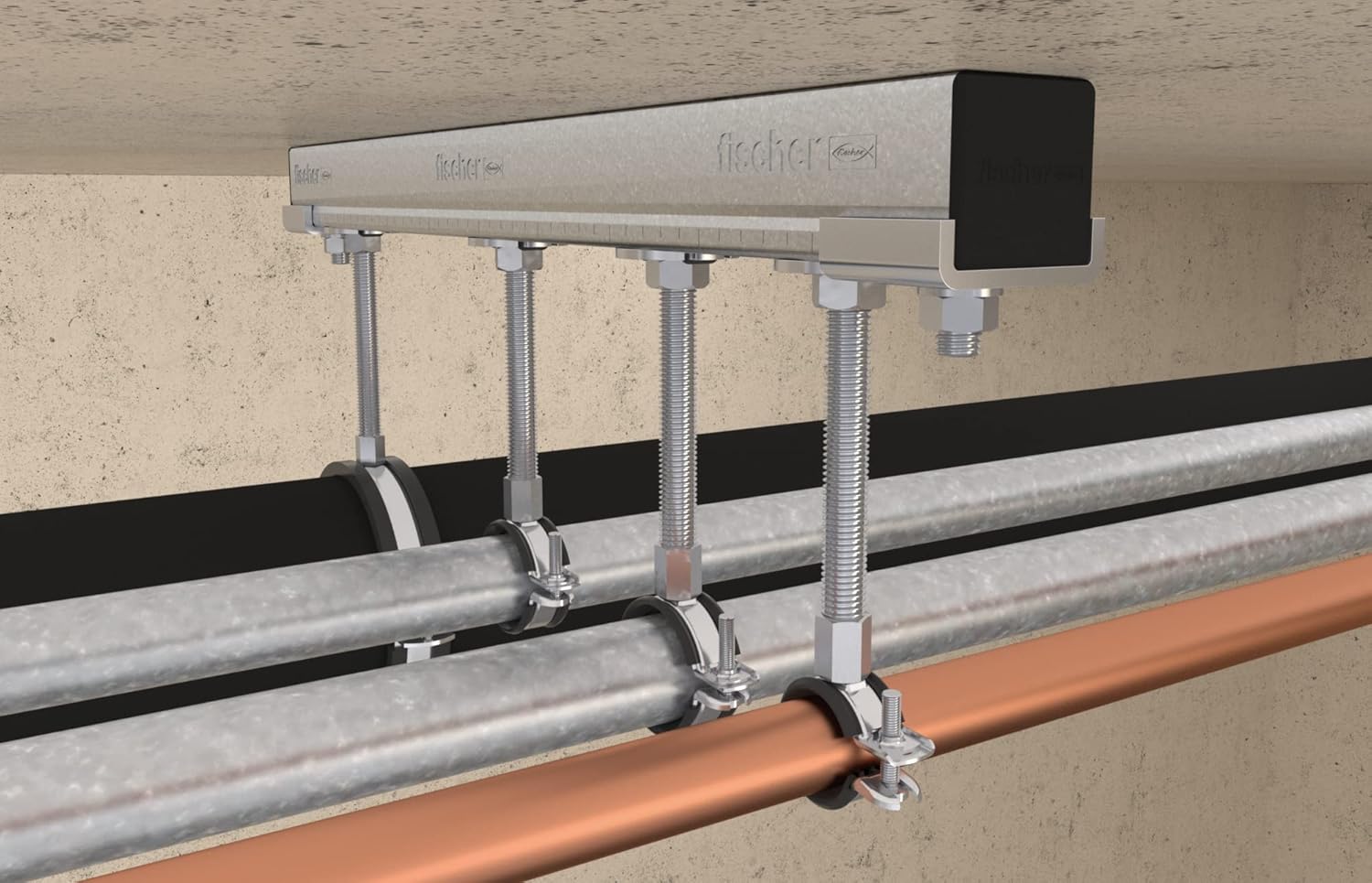 Bild von Fischer, Zubehör Sanitärinstallation, Rohrschelle FRS N 108-114 M8/M10