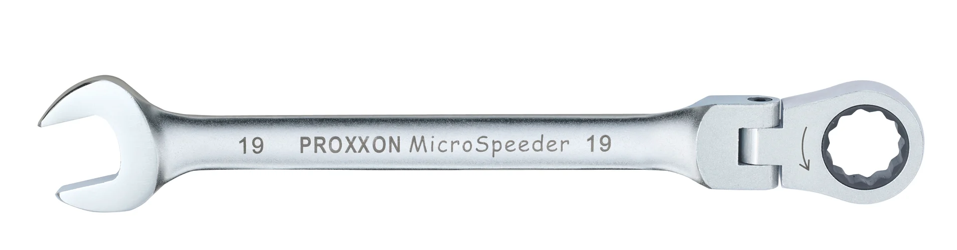 Bild von PROXXON 23051 MicroSpeeder Ringmaul Ratschenschlüssel mit selbsthemmendem Gelenk Schlüsselweite 14mm