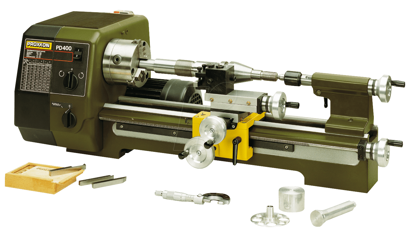 Bild von PROXXON 24400 - Drehmaschine, MICROMOT, PD 400, 550 W