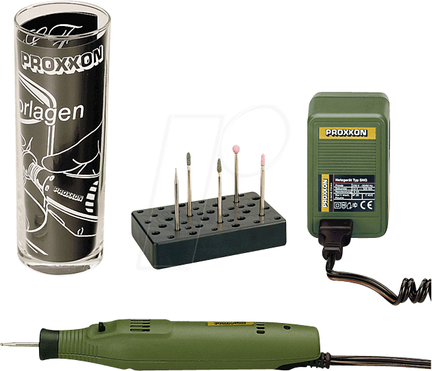 Bild von Proxxon Micromot GG12 Graviergerät mit Zubehör, inkl. Koffer 11teilig 18W