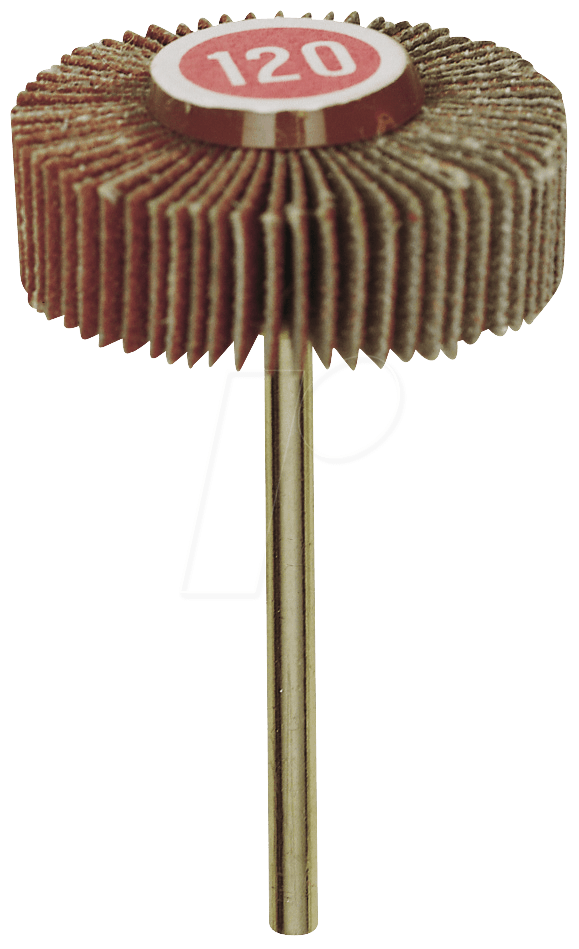 Bild von Proxxon 28985 Fächerschleifer Ø30 x Höhe 10mm Korn 120 Korund Schaft Ø3mm