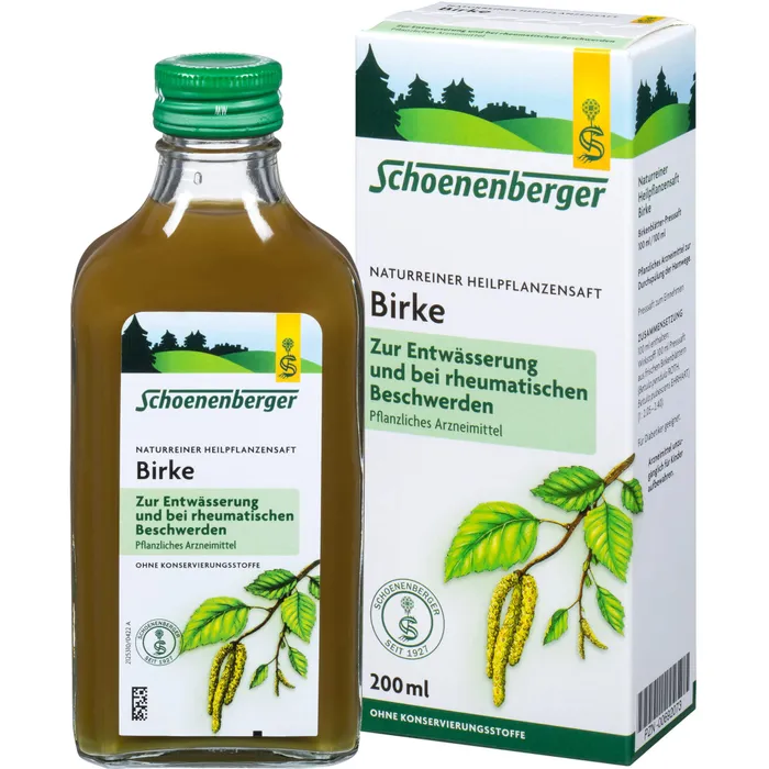 Bild von Birkensaft Schoenenberger 200 ml Saft - Bei Blasenbeschwerden