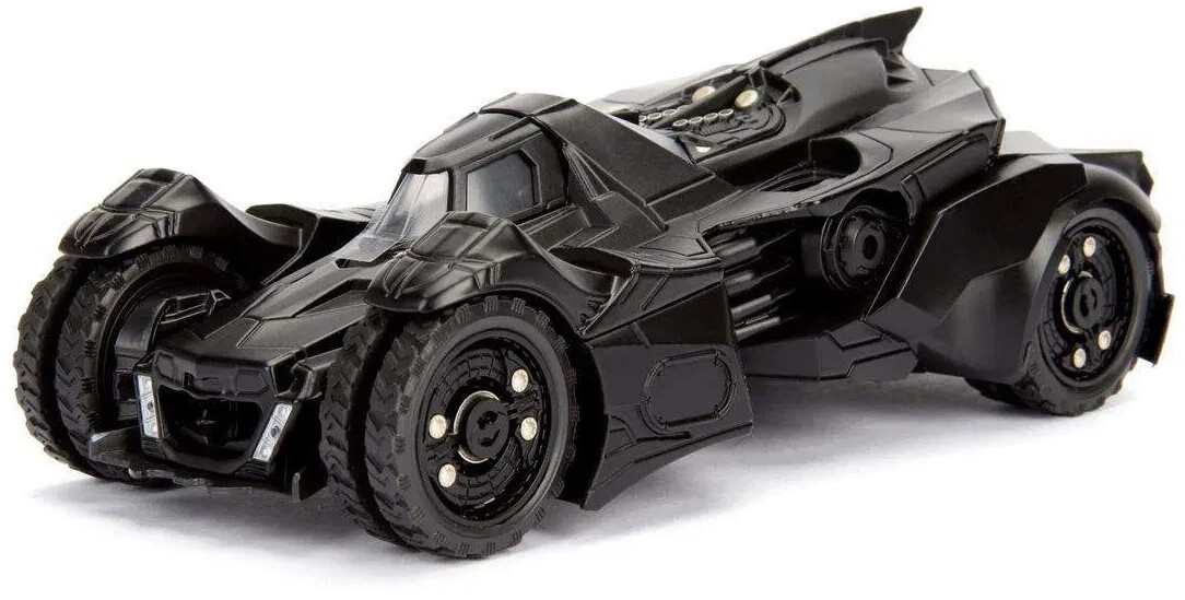 Bild von Jada Toys 253215004 Arkham Knight Batmobil, hochdetailiertes 1:24 Modellauto inkl. Batman-Figur, Cockpit und Türen können geöffnet Werden, mit Freilauf, schwarz