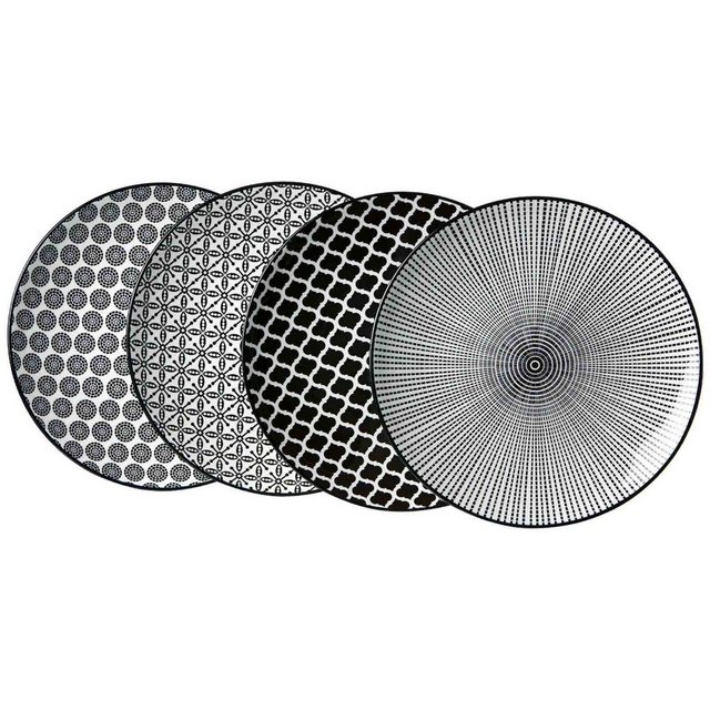 Bild von Ritzenhoff & Breker Speiseteller »Takeo«, (Set, 4 St.), Porzellan, skandinavisch-schlichter Touch, Ø 26,5 cm