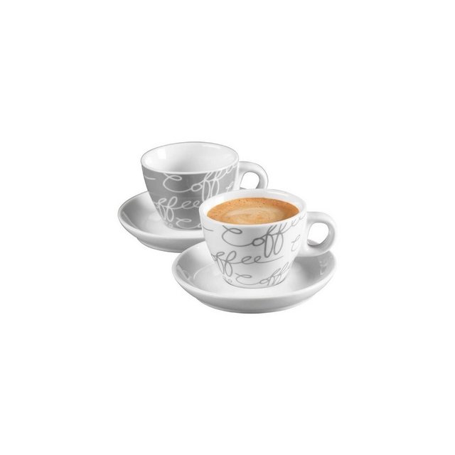 Bild von Ritzenhoff & Breker Espressotasse Cornello Espresso-Geschirr 4er Set, Porzellan